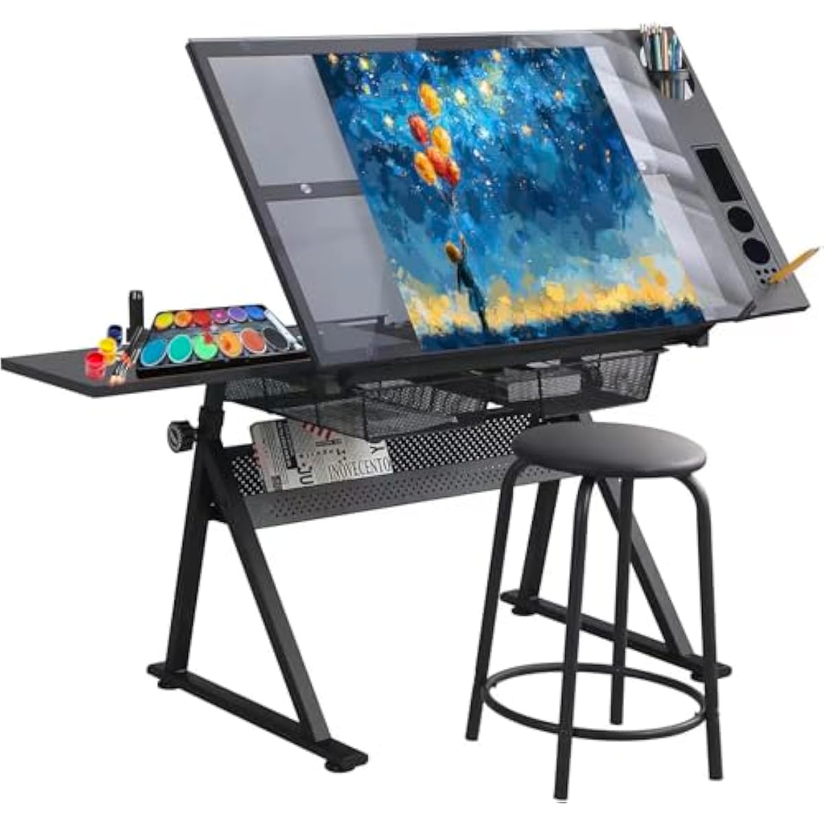 Tops - Adjustable Height Drafting Desk with 5mm