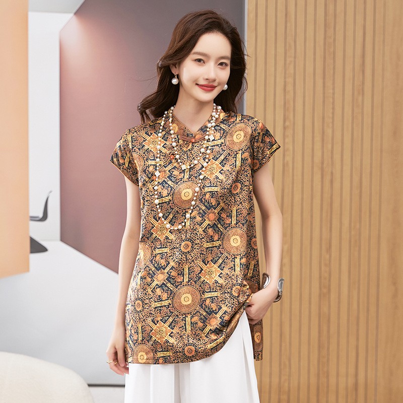 Women's Blouse Short Sleeve Ro - đánh giá và giá Blouses