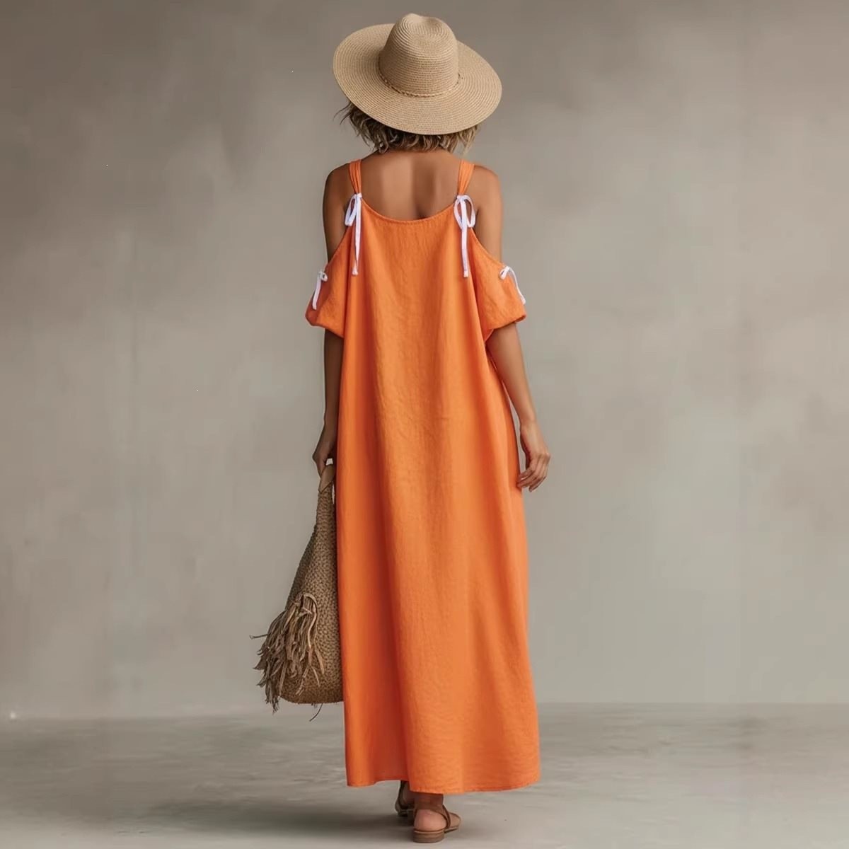 Summer Woman Dress Puff Sleeve - đánh giá và giá Off Shoulder Puff Sleeve Sundress