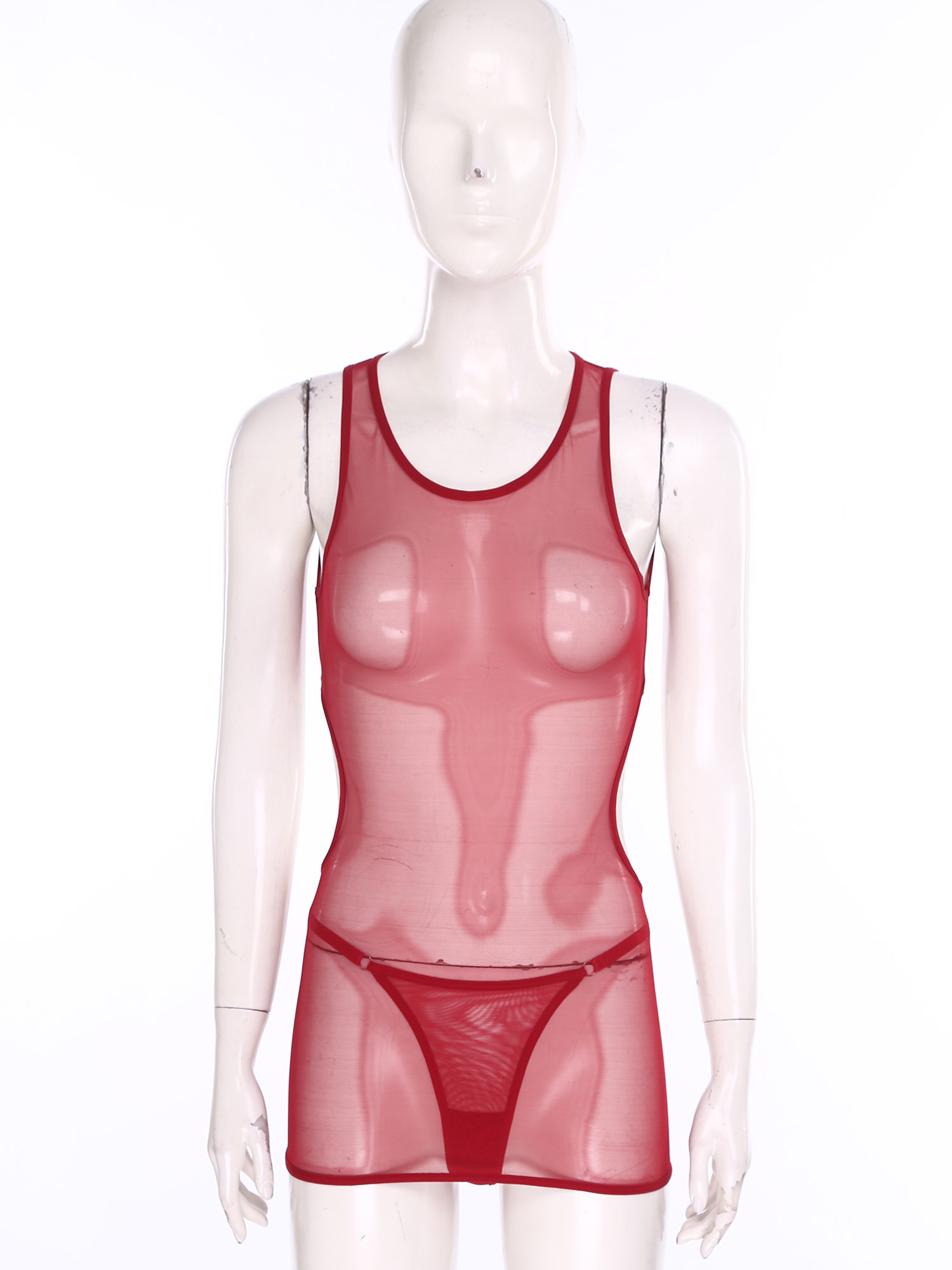 Women Sexy Sheer Mesh Mini Dre - đánh giá và giá Sexy Mesh Sheer Bodycon Dress