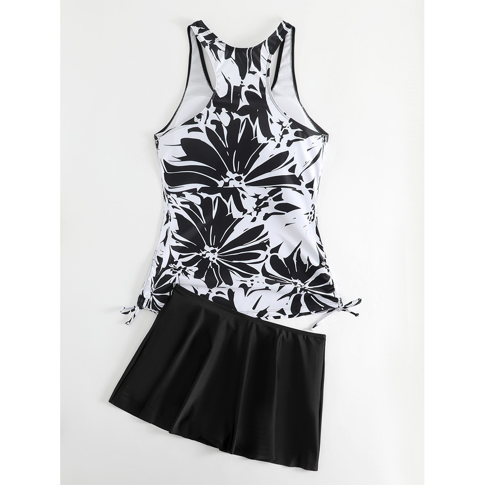 Tankini Woman Bikini Sleeveles - đánh giá và giá Skirts