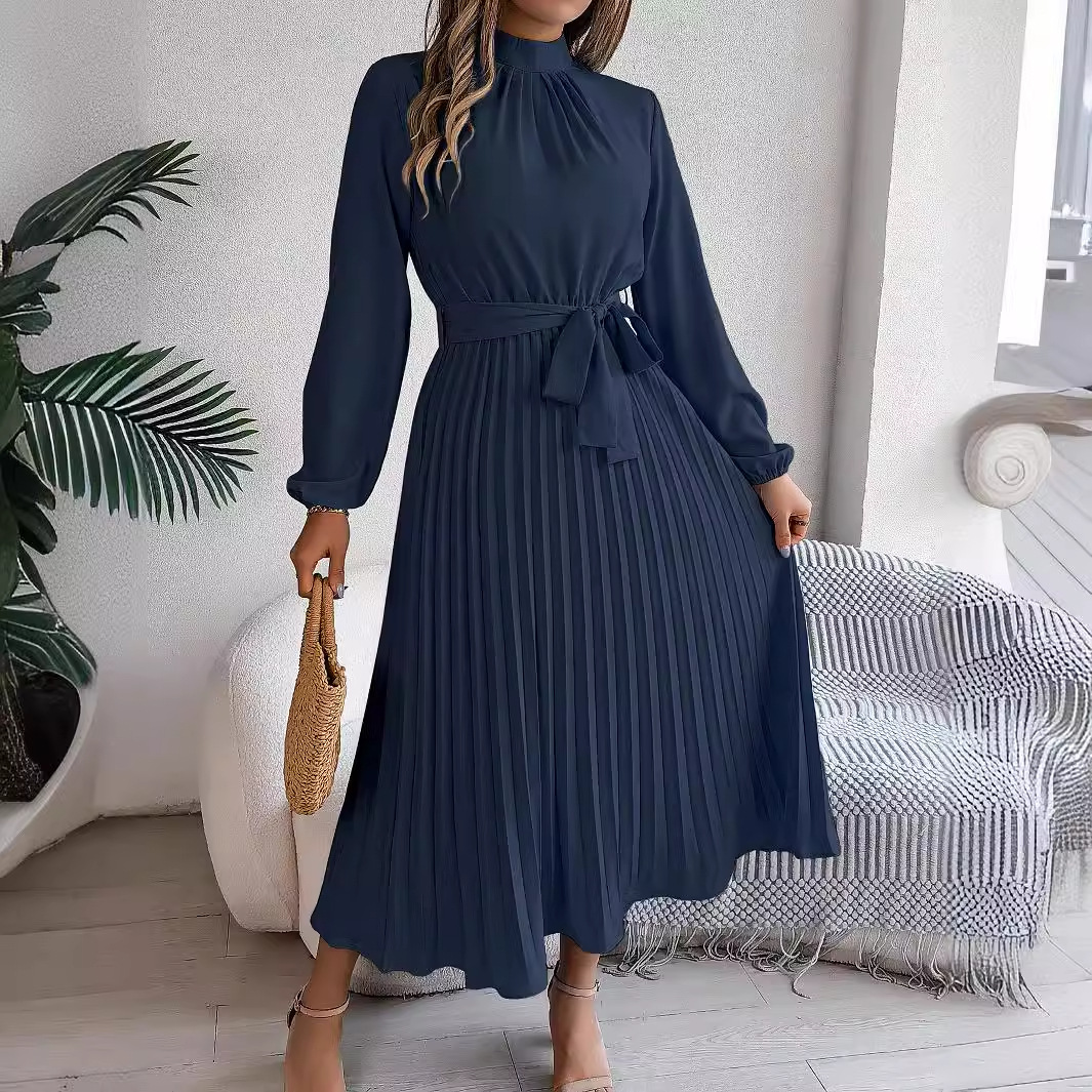 2025 Elegant Long Sleeve Fashi - đánh giá và giá French Vintage Floral Midi Dress