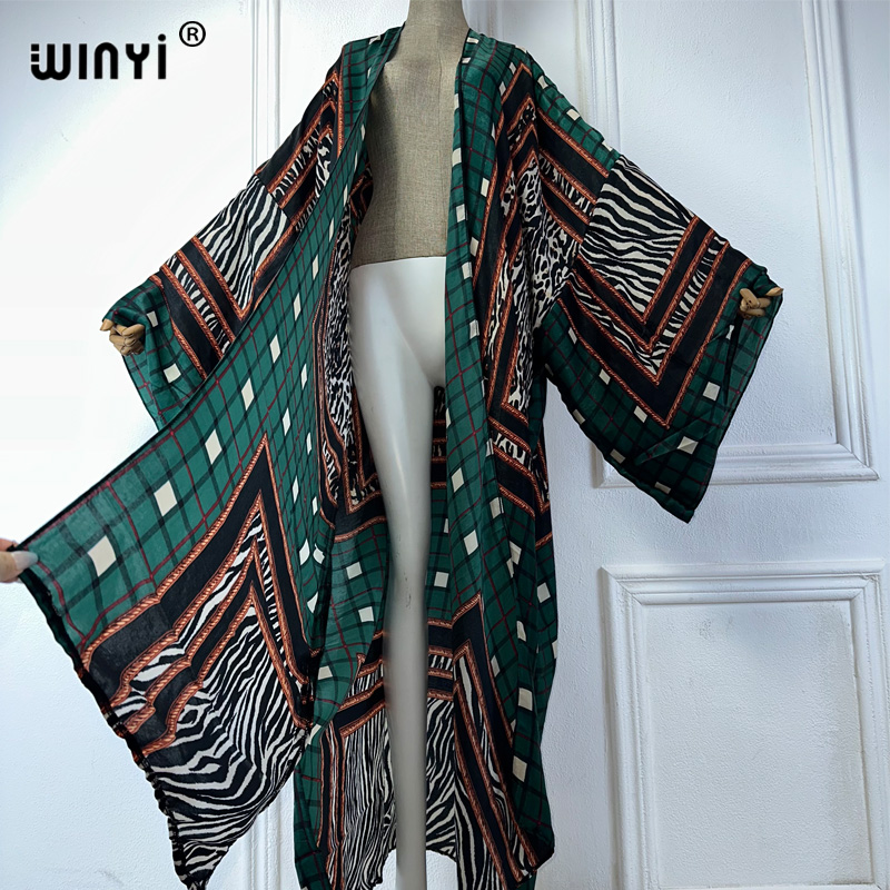 WINYI kimono sexy summer 2025  - đánh giá và giá Boho Summer Beach Maxi Dress