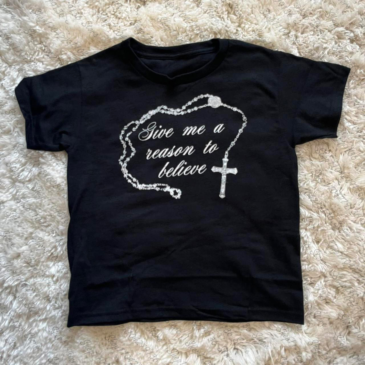 2000s Woman Clothing Y2K Cloth - đánh giá và giá Y2K Graphic Baby Tee Crop