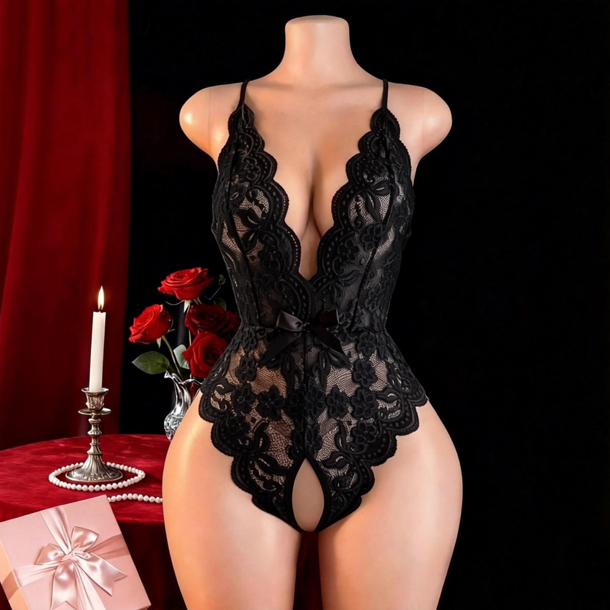 Hot Crotchless Sexy Lingerie F - đánh giá và giá Lingerie