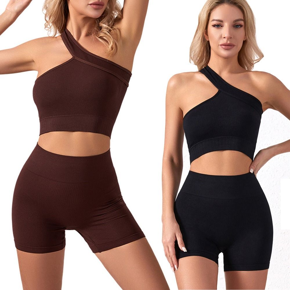 2Pcs Casual Seamless Women Wor - đánh giá và giá Seamless Ribbed Workout Tank Top