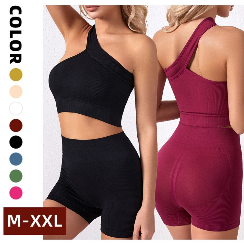 2Pcs Comfortable Seamless Wome - đánh giá và giá Seamless Ribbed Workout Tank Top
