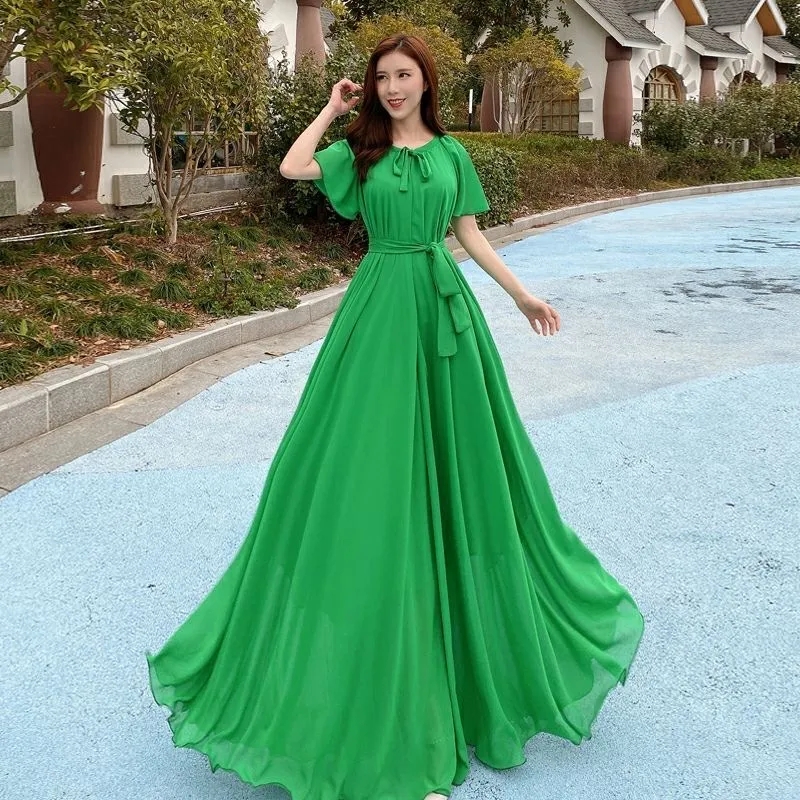 2023 New Women Summer Dress La - đánh giá và giá French Vintage Floral Midi Dress