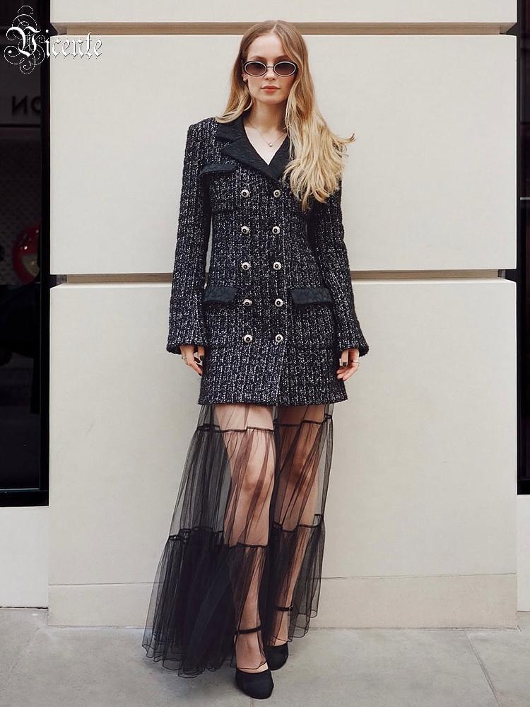 VC Women’s Tweed Blazer Dress  - đánh giá và giá Tweed Two Piece Blazer Dress