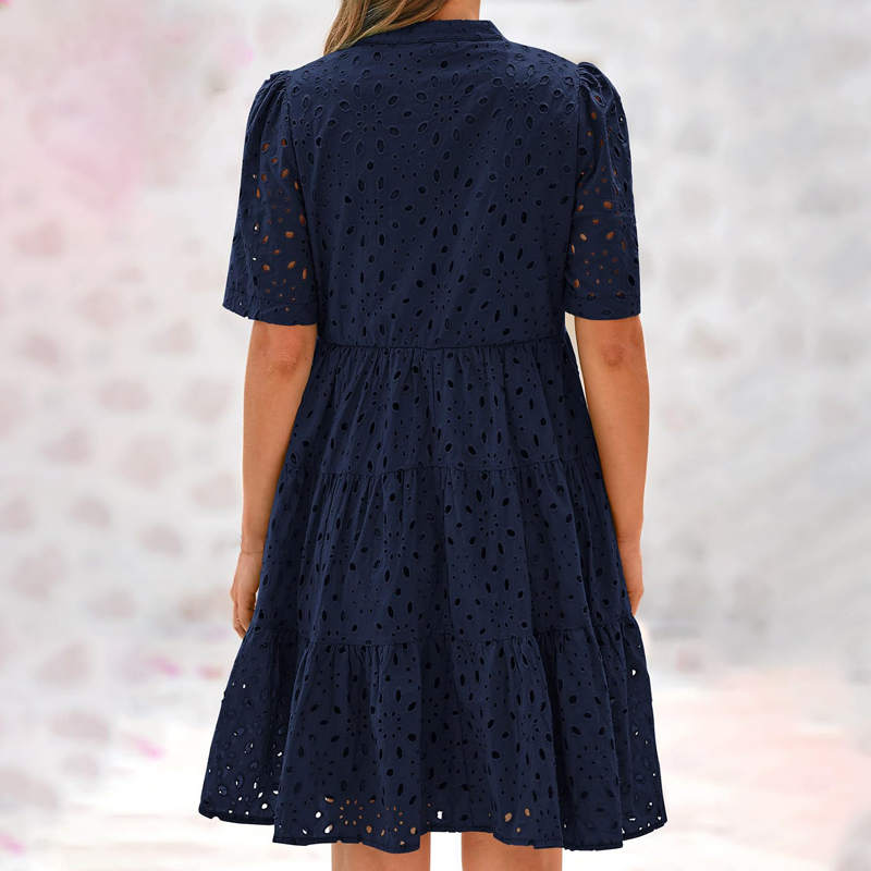 Women's Bohemian Summer V-Neck - đánh giá và giá French Vintage Floral Midi Dress
