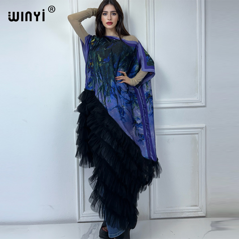WINYI Africa Clothing Plus Siz - đánh giá và giá Boho Summer Beach Maxi Dress
