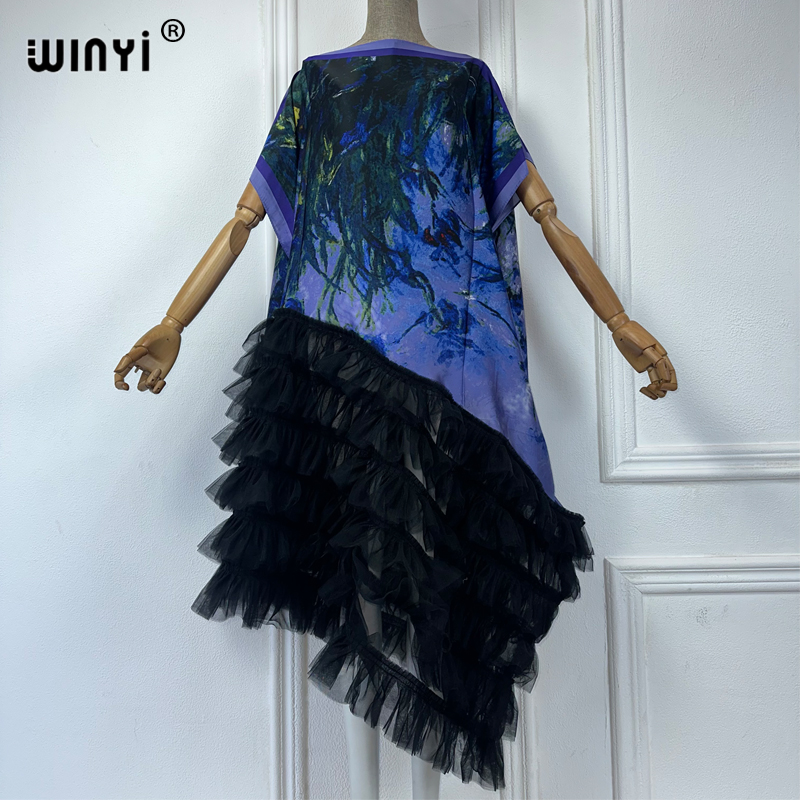 WINYI Africa Clothing Plus Siz - đánh giá và giá Boho Summer Beach Maxi Dress