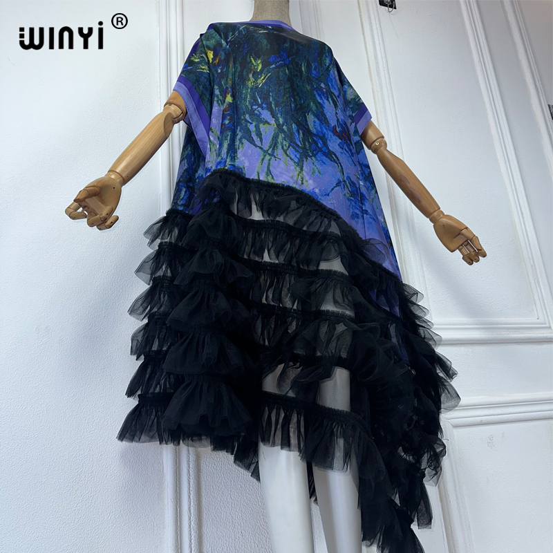 WINYI Africa Clothing Plus Siz - đánh giá và giá Boho Summer Beach Maxi Dress