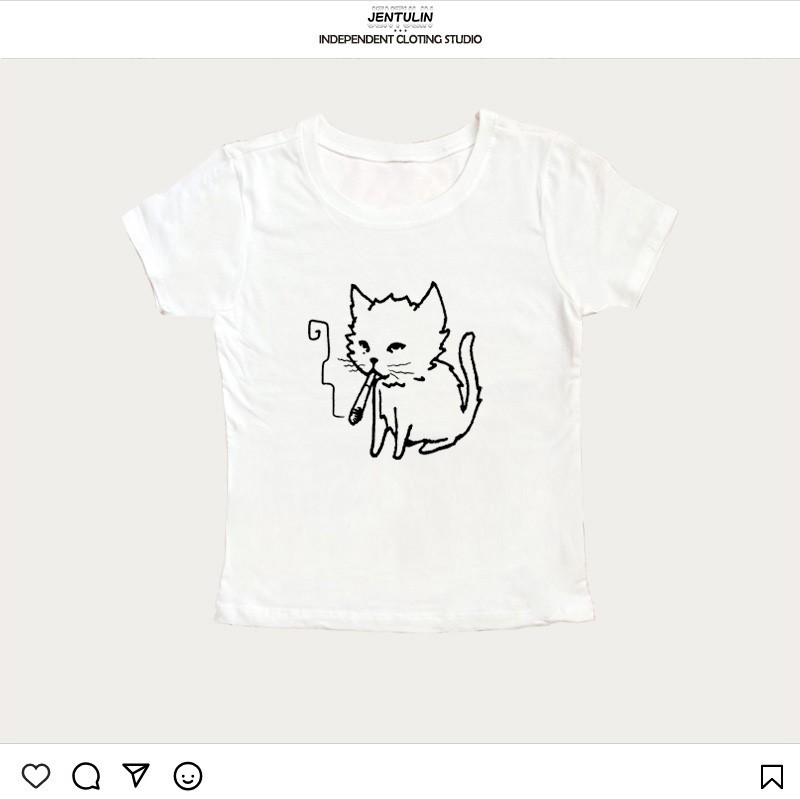 Korea Style Y2k 90s Baby Tees  - đánh giá và giá Y2K Graphic Baby Tee Crop